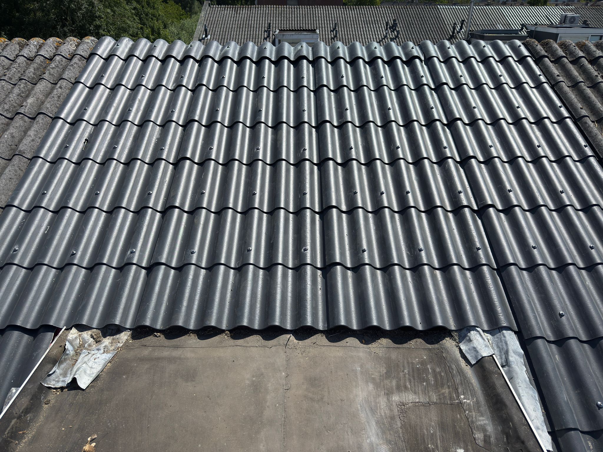 Golfplaten vervangen